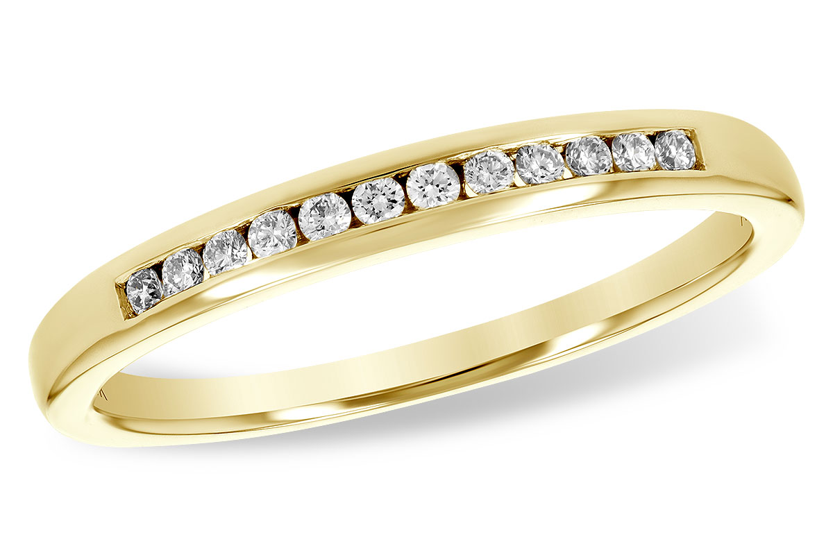 Diamond Wedding Bands  -  Women'
