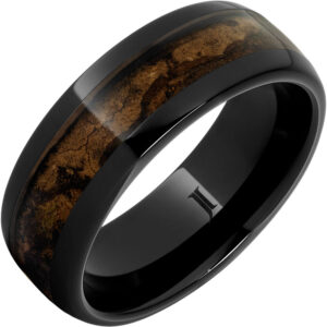 Precious Metal (No Stones) Wedding Bands  -  Men'
