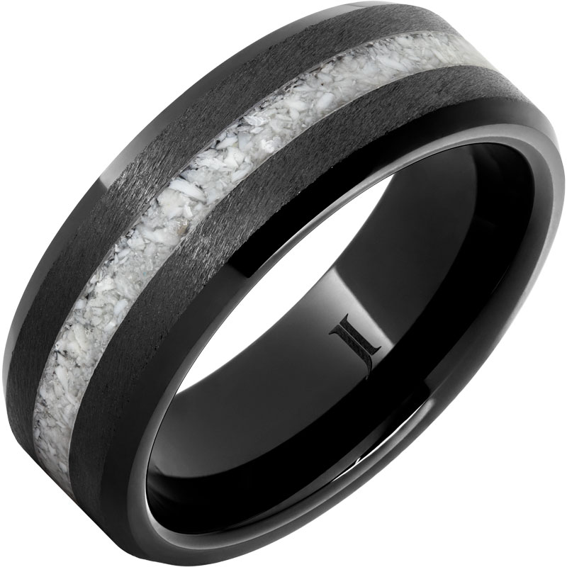 Precious Metal (No Stones) Wedding Bands  -  Men'
