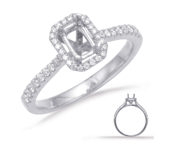 Diamond Semi-Mount Ring