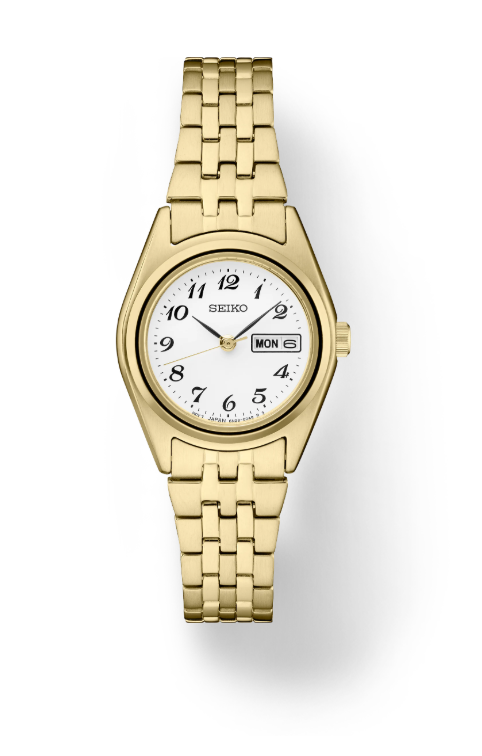 LADIES SEIKO YELLOW TONE WATCH