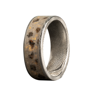 Precious Metal (No Stones) Wedding Bands  -  Men'