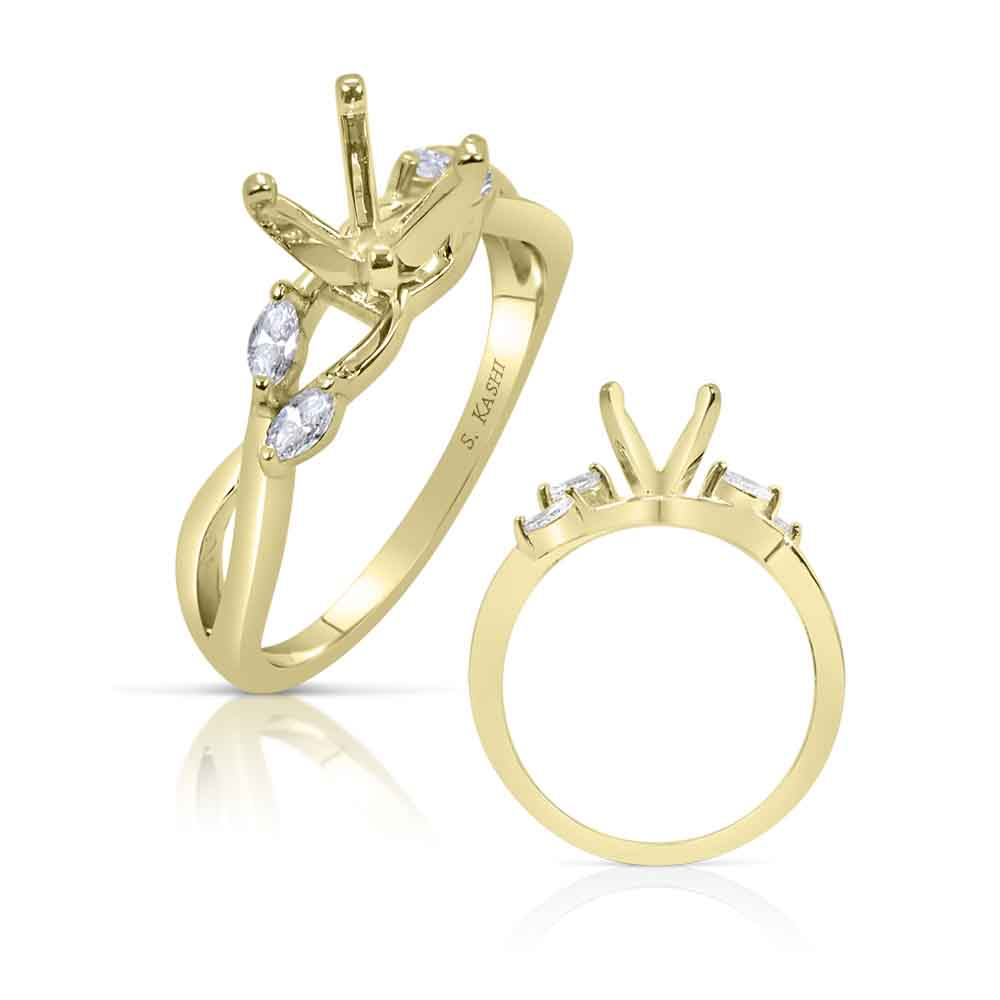 Diamond Semi-Mount Ring