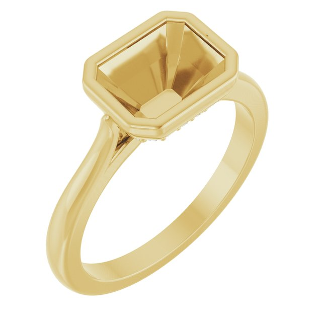 Diamond Semi-Mount Ring