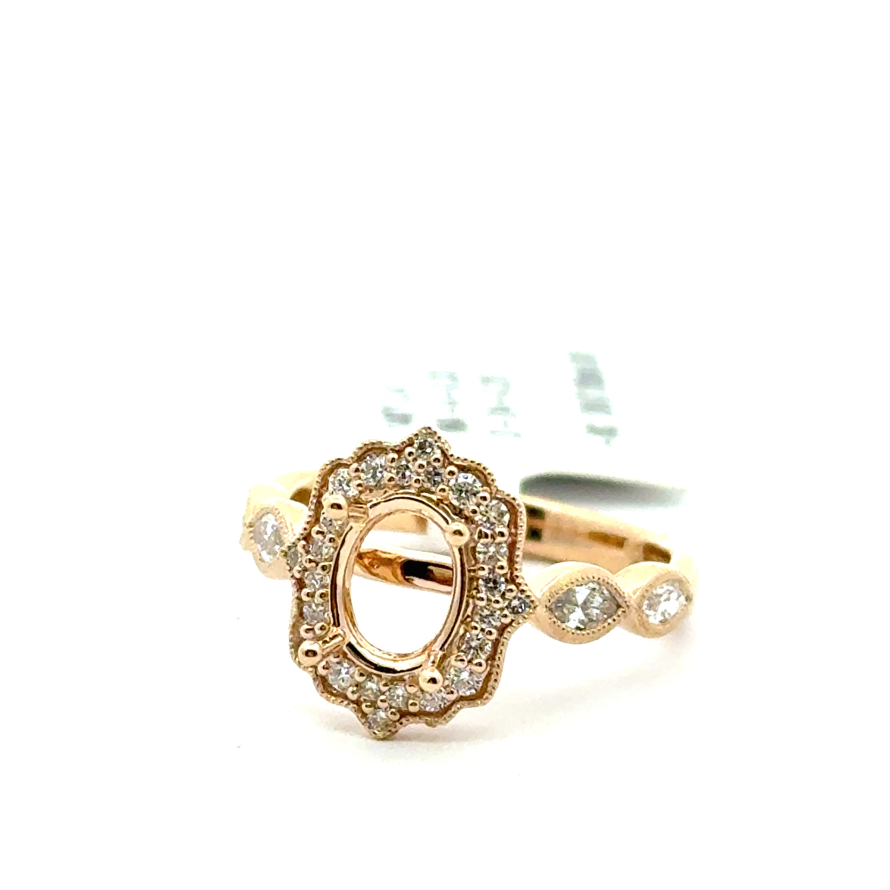 Diamond Semi-Mount Ring