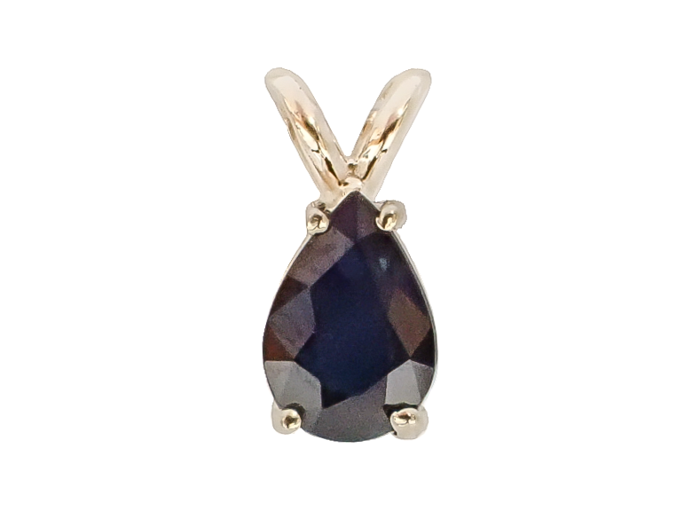 PEAR SHAPE SAPPHIRE PENDANT