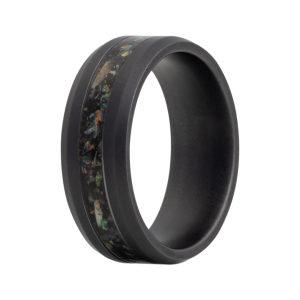 Precious Metal (No Stones) Wedding Bands  -  Men'