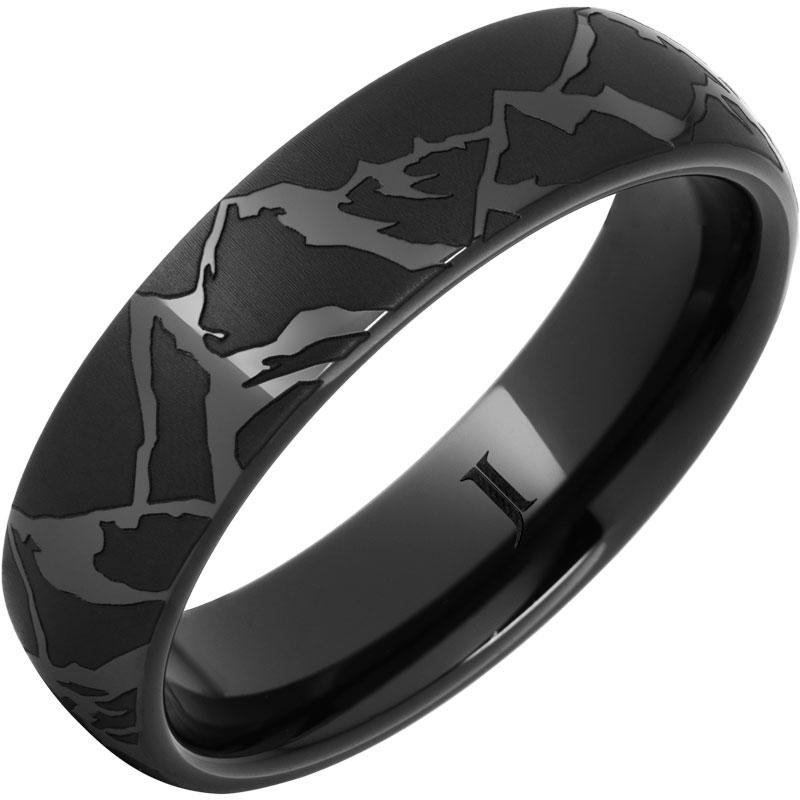 Precious Metal (No Stones) Wedding Bands  -  Men'