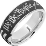 Precious Metal (No Stones) Wedding Bands  -  Men'