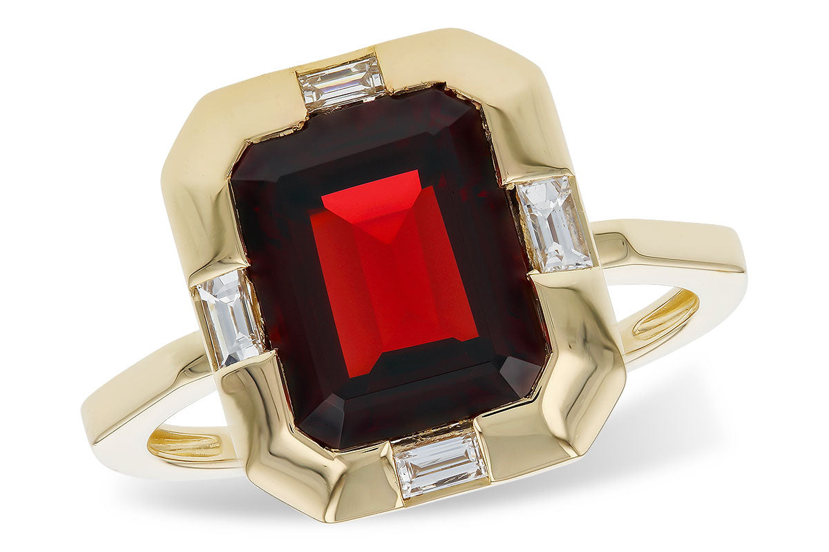 Colored Stone Rings  -  Women'