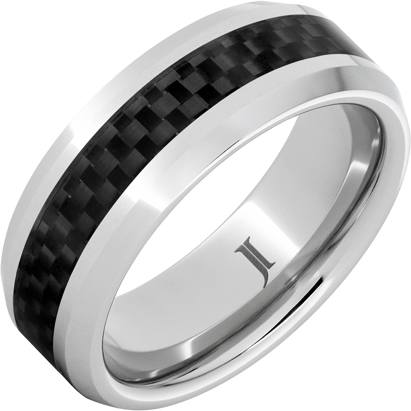 Precious Metal (No Stones) Wedding Bands  -  Men'