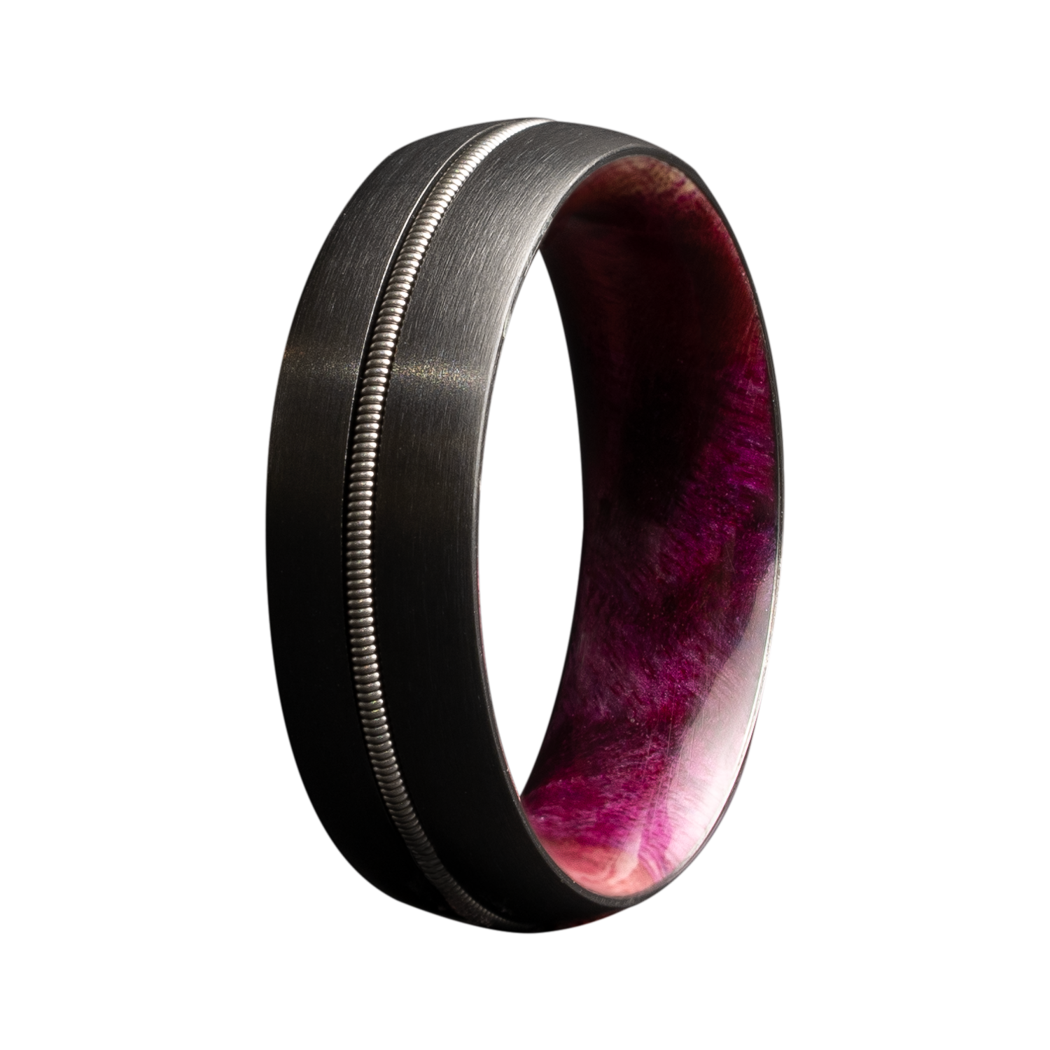 Precious Metal (No Stones) Wedding Bands  -  Men'