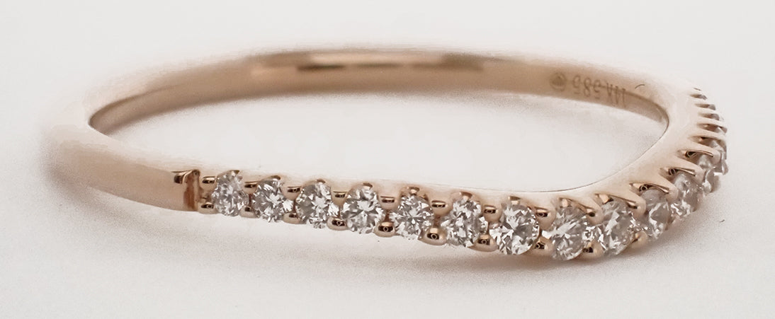 Diamond Wedding Bands  -  Women'