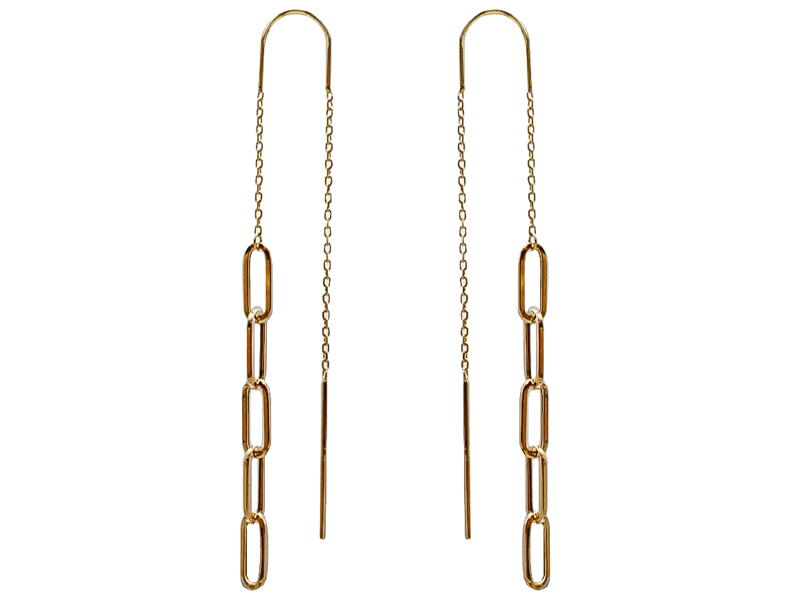 Precious Metal (No Stones) Earring