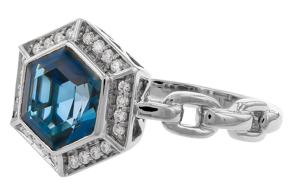 Colored Stone Rings  -  Women'