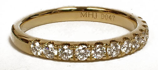 Diamond Wedding Bands  -  Women'