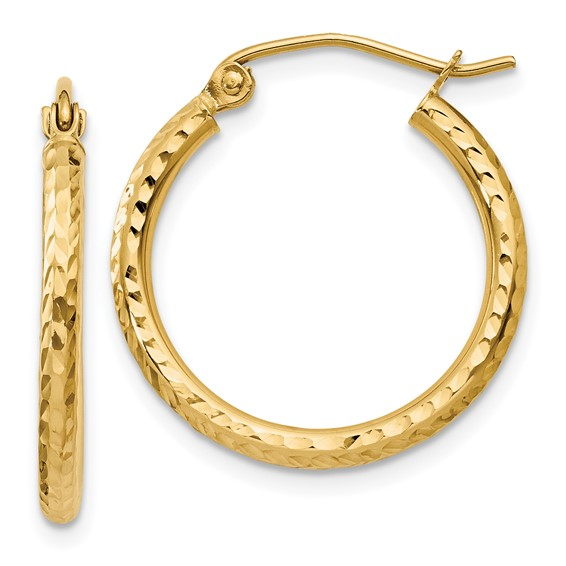 Precious Metal (No Stones) Earring