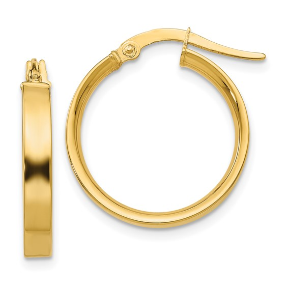 Precious Metal (No Stones) Earring