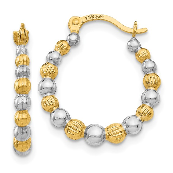 Precious Metal (No Stones) Earring