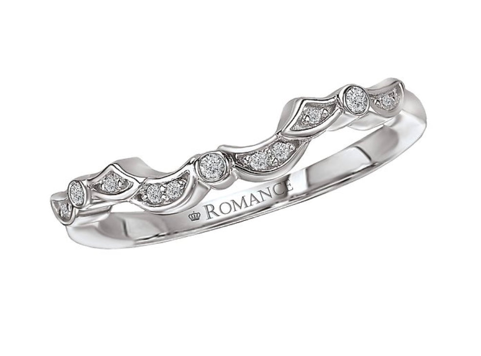 Diamond Wedding Bands  -  Women'