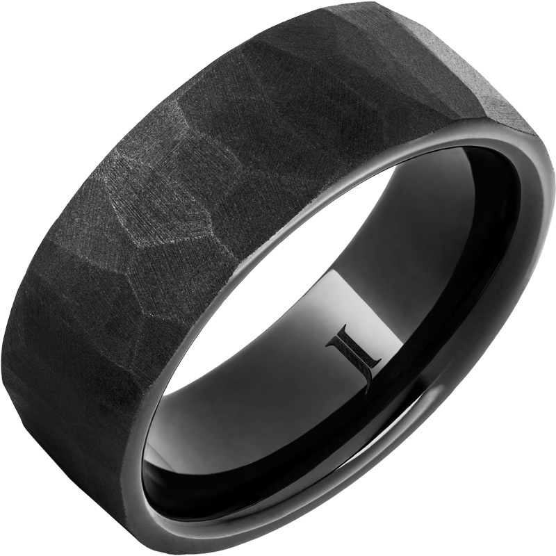 Precious Metal (No Stones) Wedding Bands  -  Men'