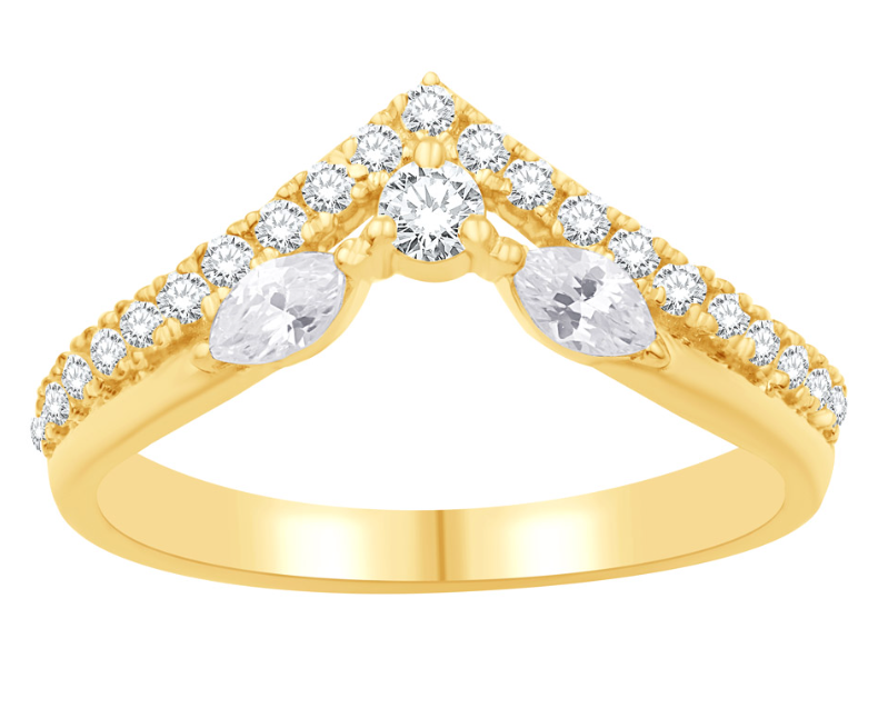 Diamond Wedding Bands  -  Women'