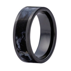 Precious Metal (No Stones) Wedding Bands  -  Men'