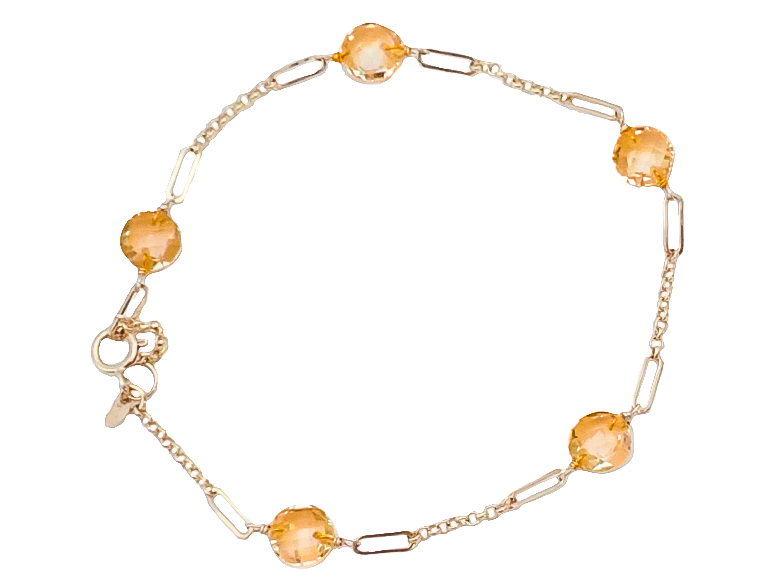 Colored Stone Bracelet