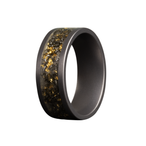 Precious Metal (No Stones) Wedding Bands  -  Men'