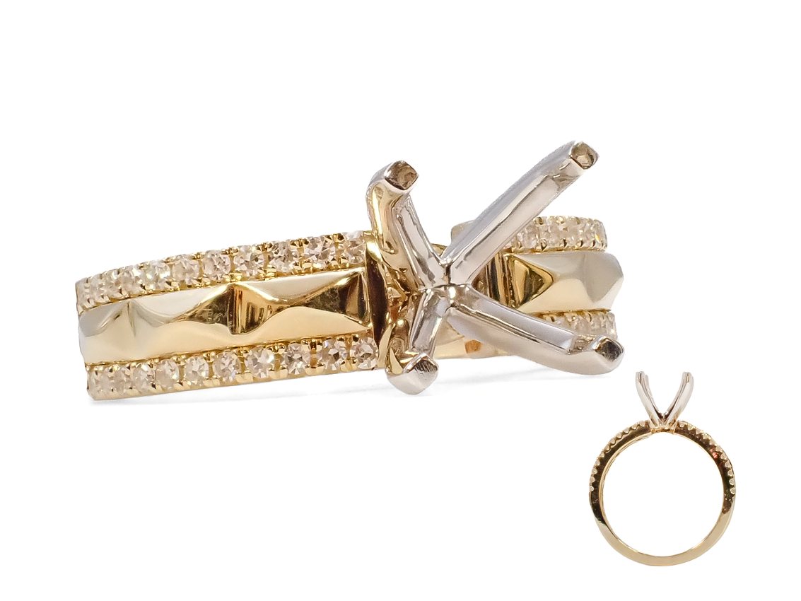 Diamond Semi-Mount Ring