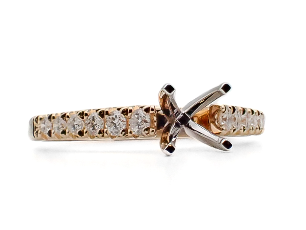 Diamond Semi-Mount Ring