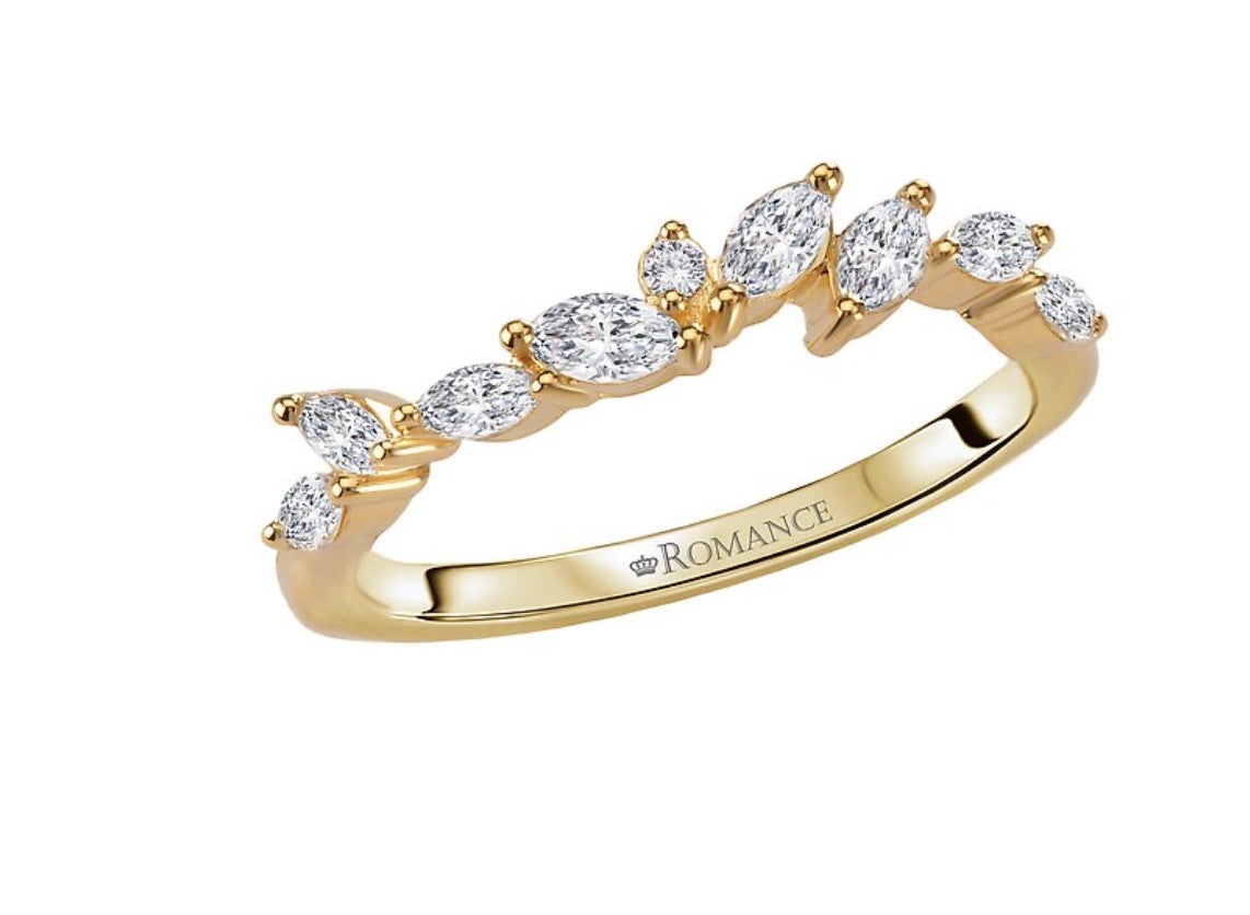 Diamond Wedding Bands  -  Women'