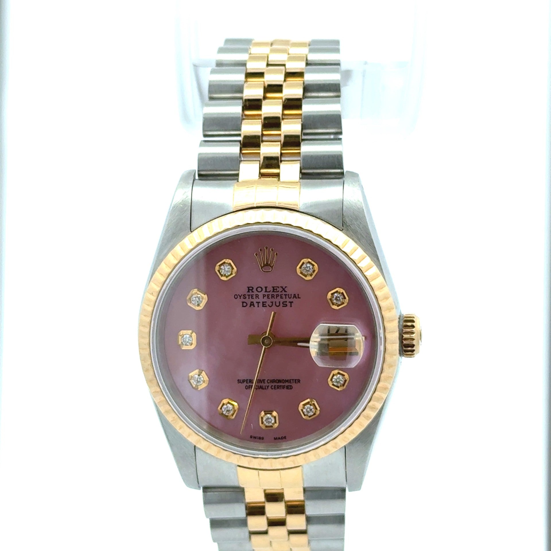 ROLEX DATEJUST 1989 36 MM MODEL #16233