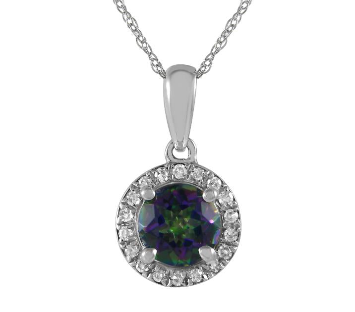 Colored Stone Pendant