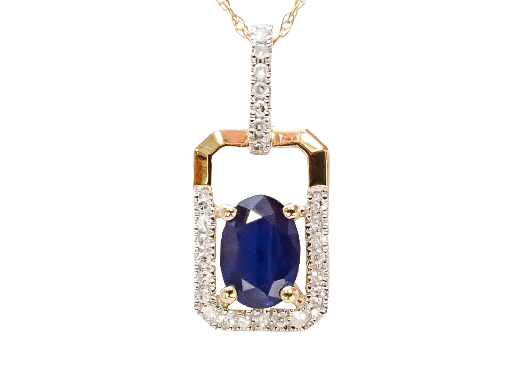 Colored Stone Pendant