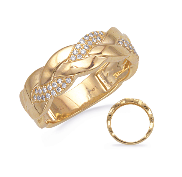 Fashion 14 Karat Yellow Fashion Ring