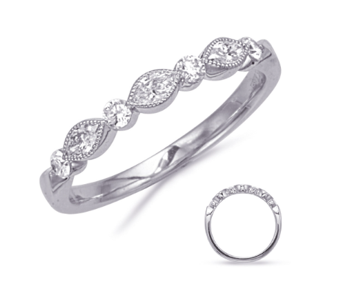 Diamond Wedding Bands  -  Women'
