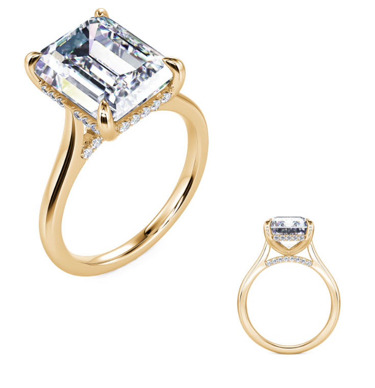 Diamond Semi-Mount Ring