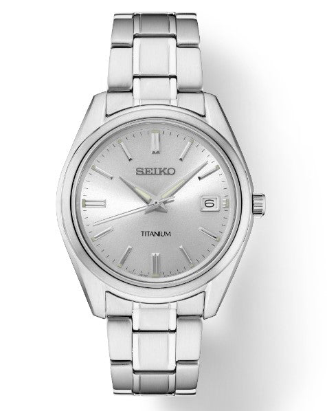 GENTS SEIKO TITANIUM DATE WINDOW WATCH