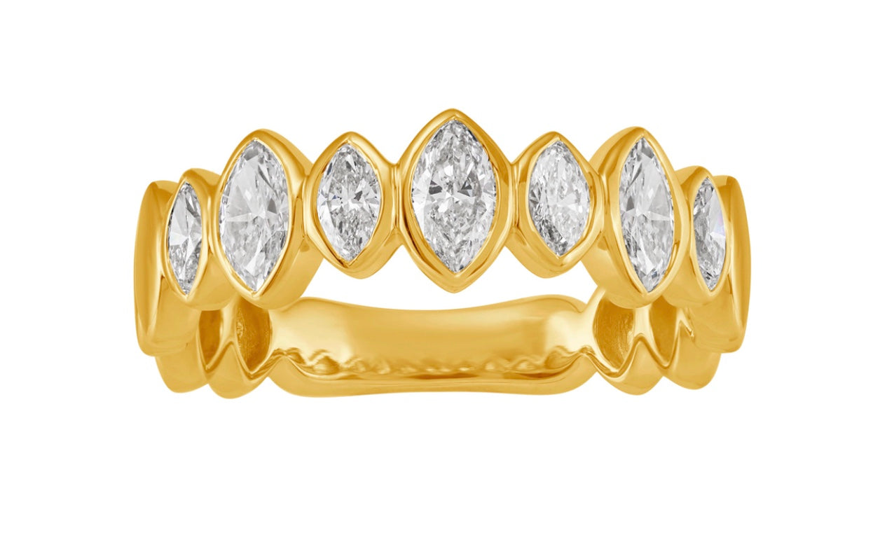 Diamond Wedding Bands  -  Women'
