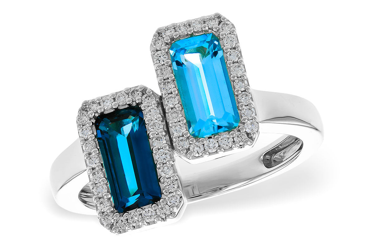 Colored Stone Rings  -  Women'