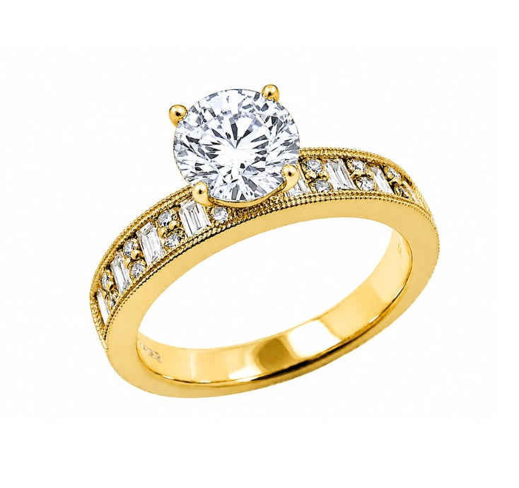 Diamond Semi-Mount Ring
