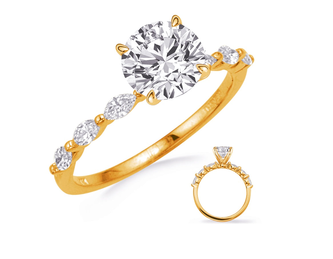 Diamond Semi-Mount Ring