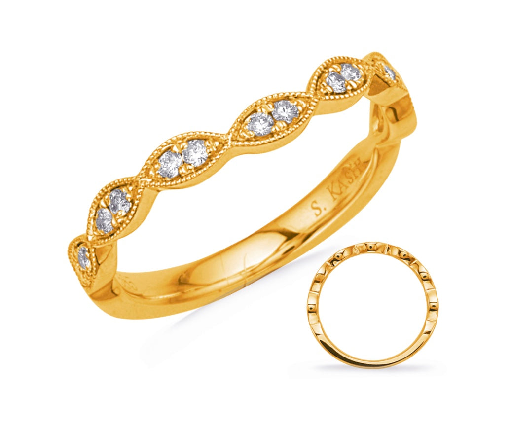 Diamond Wedding Bands  -  Women'