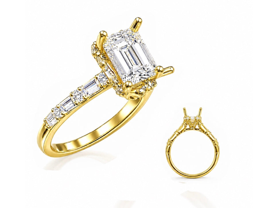 Diamond Semi-Mount Ring