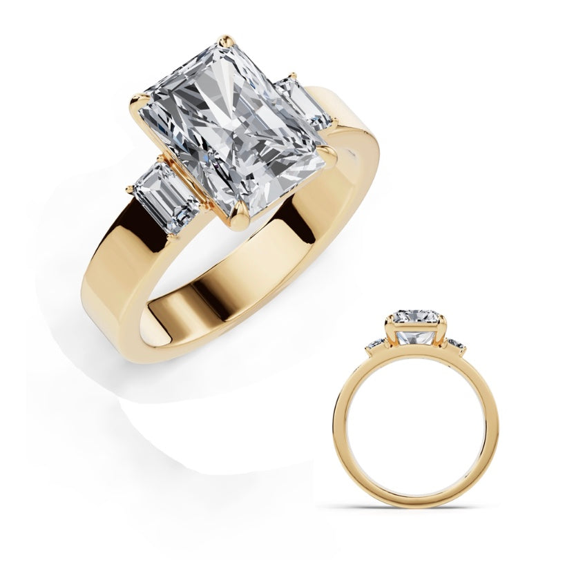 Diamond Semi-Mount Ring