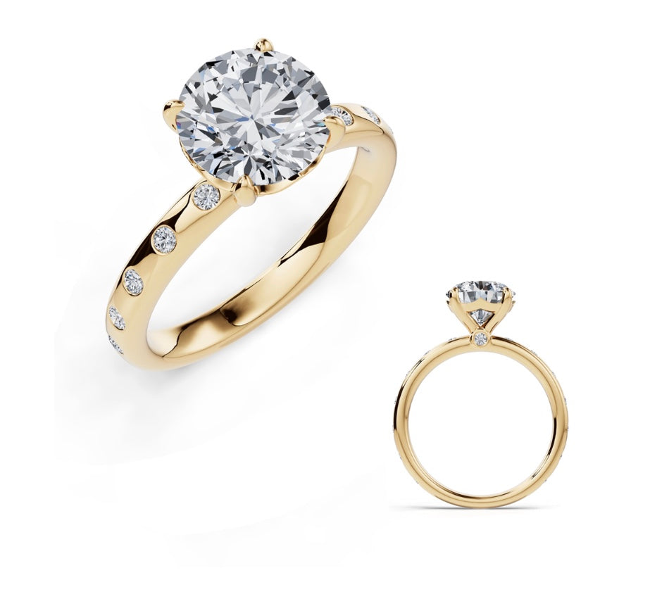 Diamond Semi-Mount Ring