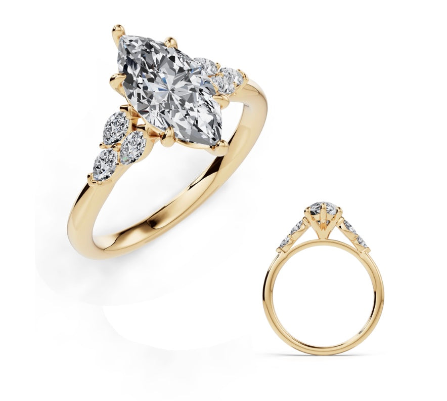 Diamond Semi-Mount Ring