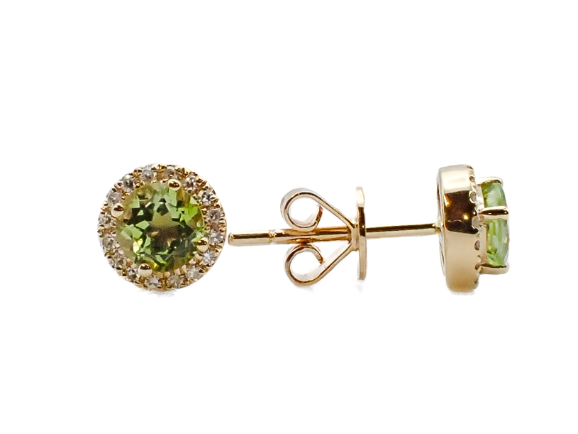 Colored Stone Earring