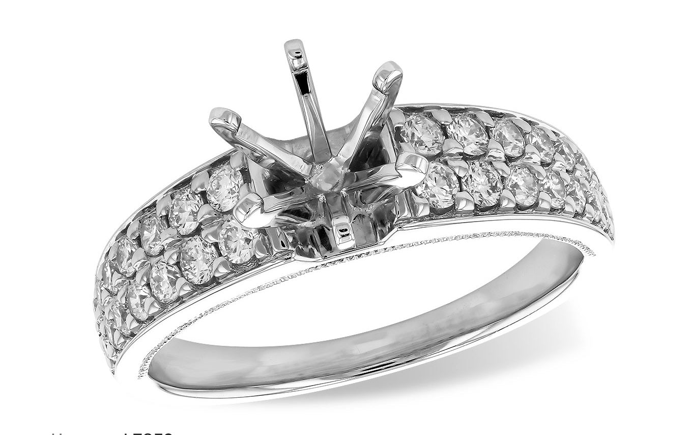 Diamond Semi-Mount Ring